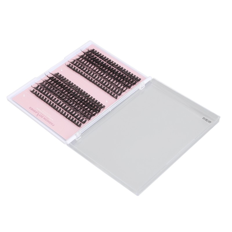 240 Pcs DIY Lash Extension Kit D Curl Cluster Lashes