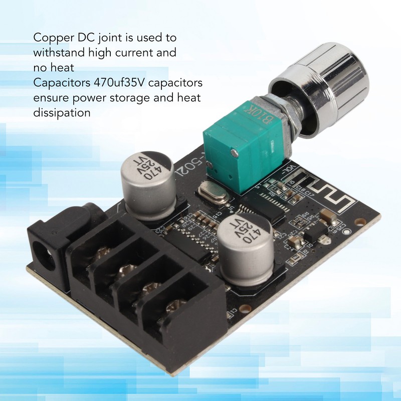 Digital Power Amplifier Board Mini Stereo Bluetooth5.0 Amplifier Board Module