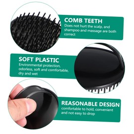 LALAFINA Sets Ergonomic Scalp Massage Brush Shampoo Brush for Hair Cleansing Dandruff Removal Gentle Scalp Massager for Natural Hair Growth Pcs