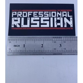 FPS Russia Sticker Decal Promo Lot of 4 - Have Nice Day & Professional Russian