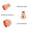 PATIKIL 3/4" to 3/8" ID Copper Reducer, 3pcs 99.9% Pure