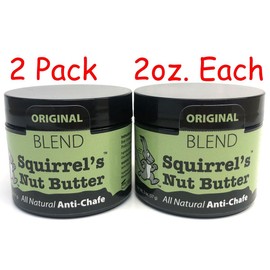 Squirrel's Nut Butter 2 Pack Squirrel's Nut Butter All Natural Anti Chafe Run Salve Tub 2.0oz