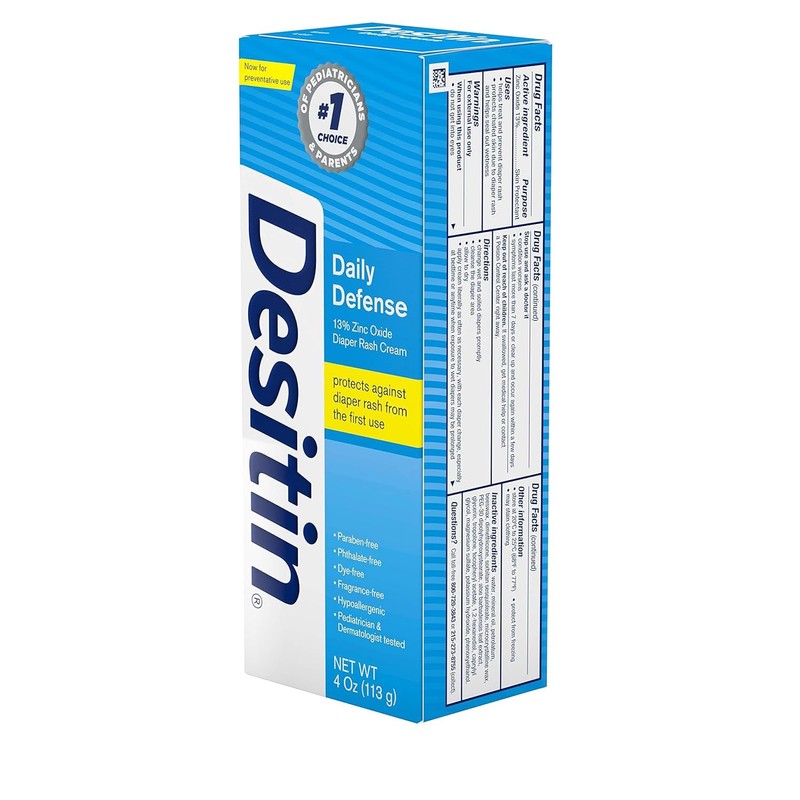 DESITIN RAPID RELIEF CREAMY 4OZ J&J CONSUMER SECTOR