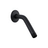 DICA 4554.2 Brazo Corto con Chapetón para Regadera, Negro Mate