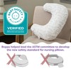Boppy Nursing Pillow - Ergonomic Bottle & Breastfeeding Pillow with
