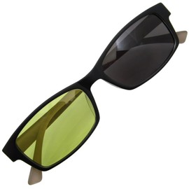 KKD 2872 Color Changing Polarized Dimmable Sunglasses, Square, Lightweight, Unisex, Frame UV Protection, matte black