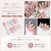 NASSIA 240pcs Nail Tips Clear False Nails Long Transparent Practice