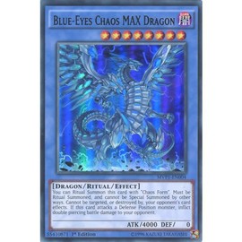YuGiOh : MVP1-EN004 1st Ed Blue-Eyes Chaos MAX Dragon Ultra Rare Card - ( Yu-Gi-Oh! Single Card ) by Deckboosters