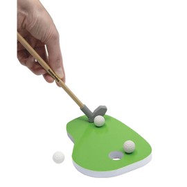 Desktop Putting Stationary Set - Golf Accessories for Office Games, Hole in One Practice, Includes 3 Mini Eraser Golf Balls, 100-Page Memo Pad - Perfect Golf Party Decorations Gift