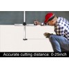 Zozen Drywall Cutting Tool, Foldable Drywall Cutter, Metric + Imperial