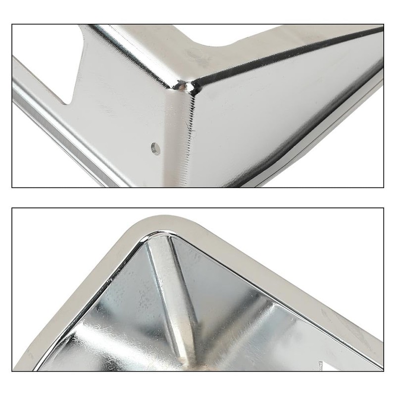 CHEDA Rear License Plate Bezel Housing Frame Chrome Compatible with