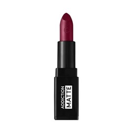 ésika - Color Addiction Labial Mate Rojo Infalibe 4g, Labial 8 Horas, Textura Ultrasuave, Aporta Hidratación, Más Color, Suavidad y Cremosidad, Acabado Mate, Fórmula Mejorada, con Aceites Naturales