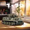 TIALLOW WW2 Army Tank Building Kit,Create a 1:28 Tiger Tank