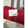 Red Christmas Burlap 5.5“ X 15‘ Brand New Set Of