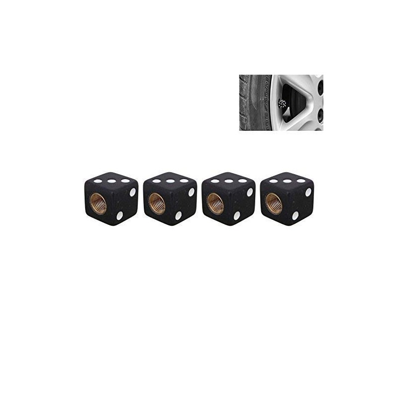 Dice Valve Cap for Car Motorcycle Cars & Trucks 4