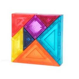 3D Magnetic Tangram Building Blocks Kids Brain Teaser Shape Recognition Tangrams