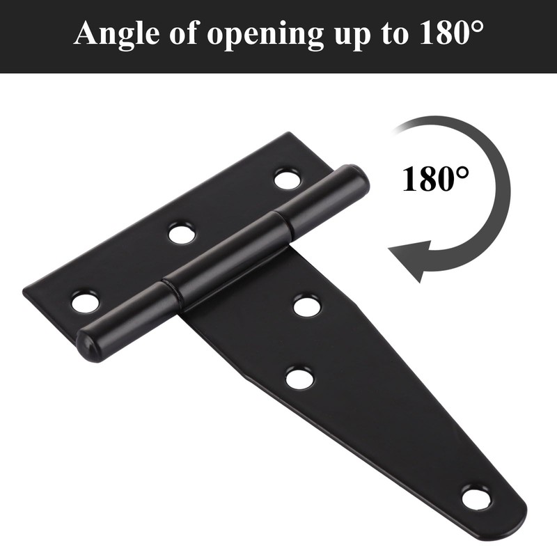 GBACHOOSE 22 Pack T Strap Hinges 3 Inch Heavy Duty