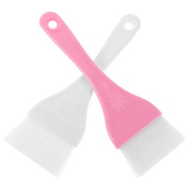 SAFIGLE 2pcs Large Soft Facial Brush Liquid Foundation Mud Masks Brushes for Easy Application and Full Coverage Skin Care