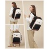 LOVEVOOK Hand Luggage Backpack, 17.3 Inch Backpack Hand Luggage Airplane,