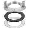uxcell Female Thread Hex Lock Nut M32 x 1.5 Stainless
