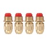 10Pcs G1/2 Male Thread Sprinkler Nozzle Garden Irrigation Water Spray