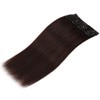 S-noilite Clip in Hair Extensions Human Hair for Women Thick