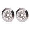 2Pcs Fiber Cleaver Blade Tungsten Carbide 20mm 12 Sides Cutting