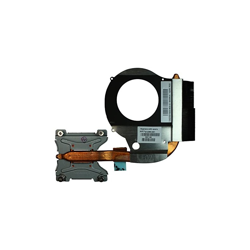 Power4Laptops Unabhängige Grafik-Modell Ersatz Notebook Kühlkörper Für AMD Prozessoren kompatibel