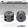 AUTMATCH Winch Cable Hook Stopper (2 Pack), Silicone Rubber Winch