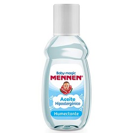 Mennen Aceite de Bebé Baby Magic 100 ml. Hipoalergénico. Humectante, Hidrata y Suaviza la Piel de tu Bebé