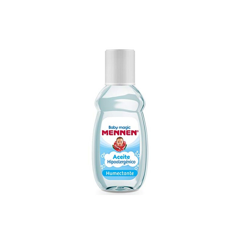Mennen Aceite de Bebé Baby Magic 100 ml. Hipoalergénico. Humectante,