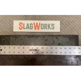 SlagWorks 1/8x15x18 inch steel plate 15”x18” A36 Hot Roll Flat .125" Thick