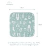 kindsgard Vaskedag Baby Wash Cloths Pack of 12 Cotton Absorbent