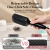 Self-Cleaning Hair Brush Retractable Bristles Hair Brushes for Women &Girls