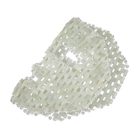 TOVINANNA Jade Face Mask Cooling Eye Mask for Massage Jade Beads for Relaxation