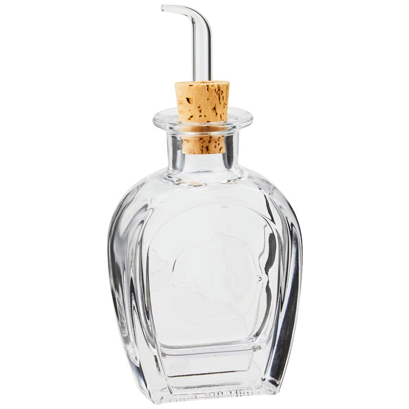 Luigi Bormioli RBLN101 12514-01 100cc Bormioli Oil Bottle, Clear, Italy