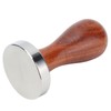 53mm Coffee Tamper with Wooden Handle Stainless Steel Coffee Powder
