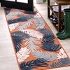 JONATHAN Y HWC101A-28 Montego High-Low Tropical Palm Indoor/Outdoor Area Rug,