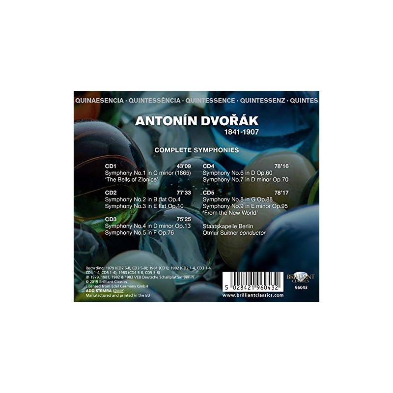 Dvorak:Complete Symphonies (Quintessence)