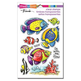 Stampendous Go Fish Clear Stamp Set