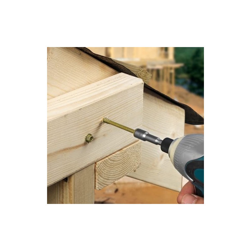 TIMCO Timber Screw – Hex Head – Exterior Green –