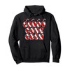 Candy Cane Crew Christmas Sweets Family Matching Costume Pullover Hoodie