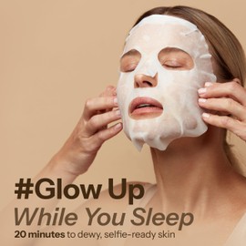 Skin 2.0 Retinol & Vitamin E Sheet Mask - Anti-Aging, Acne Scar & Hyperpigmentation - Hydrating, Dermatologist Tested Korean Skincare - Clean Beauty, Cruelty-Free, All Skin Types - 5 Masks