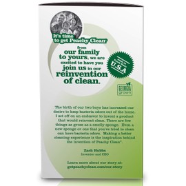 Peachy Clean Kitchen Scrubber Fragrance Free 3 pk