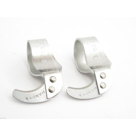 HANDY 2-pk Twine Knife Ring Size 10 Curved Blade Utility Finger Razor String Box Thread Cutter