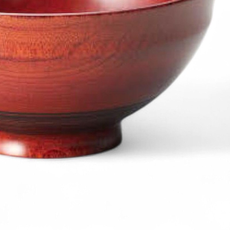 J-kitchens PID-528558 Lacquer, Rice Bowl, Wooden, Lacquer, Hand-painted, Made in