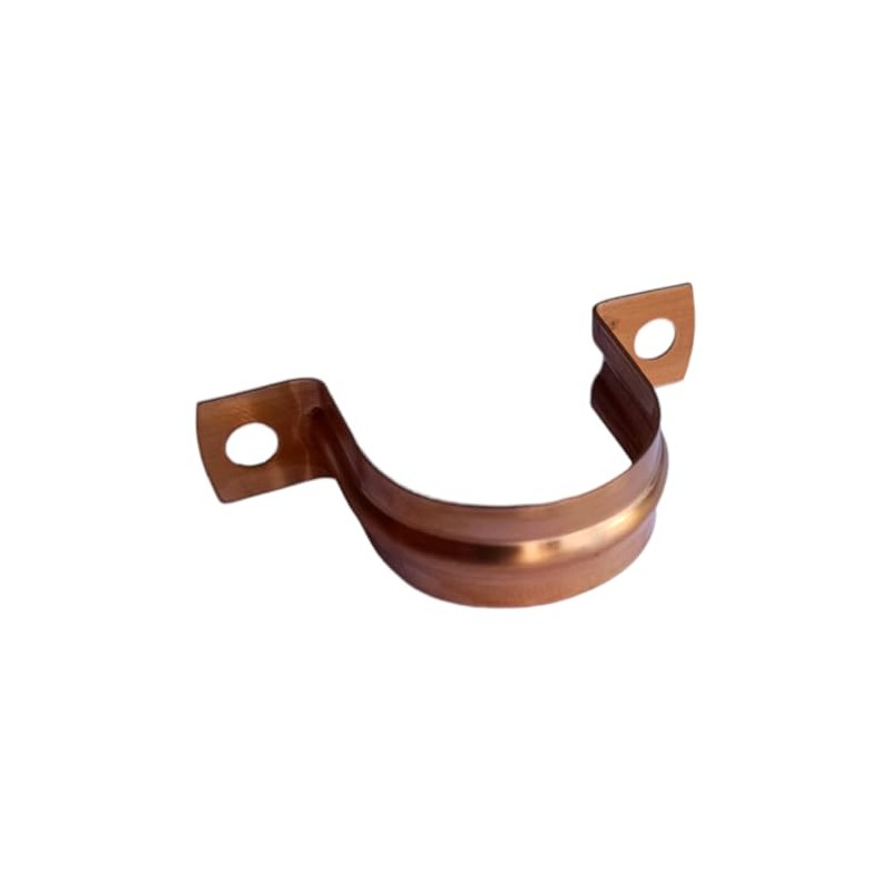28mm Copper Pipe Saddle Clips - Pack of 10
