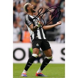 RJR PRINTS Set of 7 Joelinton Newcastle United 6x4 Photos with Pre-Printed Signatures Makes a Great Gift for Any Fan