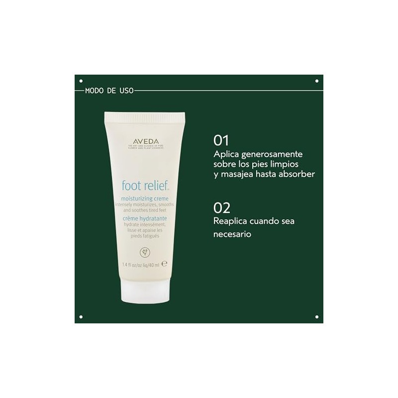 Aveda Foot Relief Mouisturizing Crema para Pies | Hidrata en