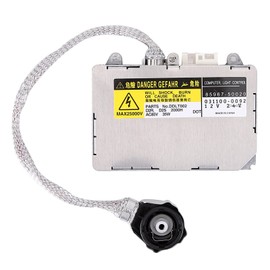 Alikali KDLT002 Xenon HID Headlight Ballast with D2S Bulb for Lexus IS300 ES300 LS430 SC430 RX300 RX330 RX350 for Toyota Avalon Sienna Prius Celica DDLT002, 85967-30050, 85967-50020, 85967-33010